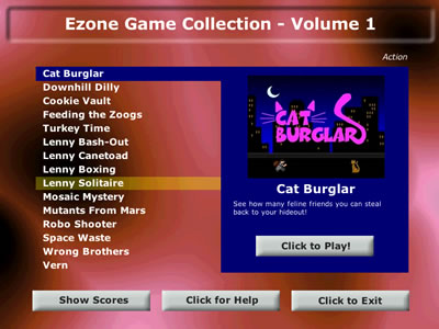 Ezone Game Collection Volume 1 software